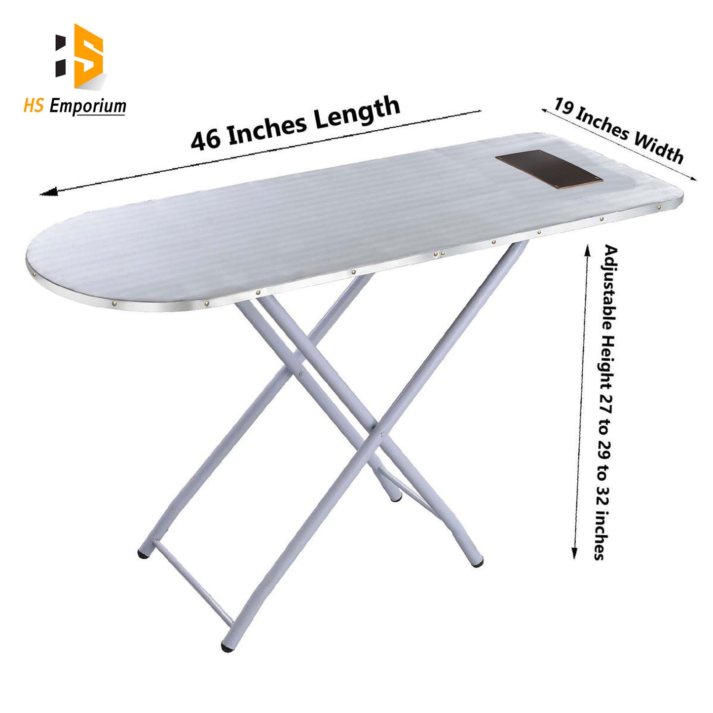 Durable Foldable Iron Stand Adjustable Iron Table & Stand - Folding Ironing stand | HS Emporium |
