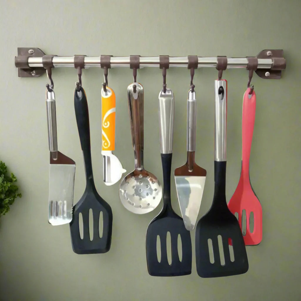 8 Hooks Kitchen Accessories Organizer