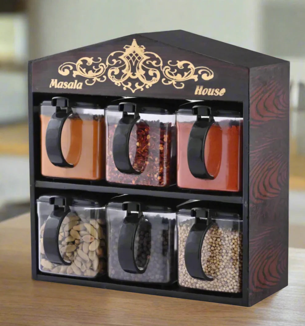 Home Design Wooden Spice rack