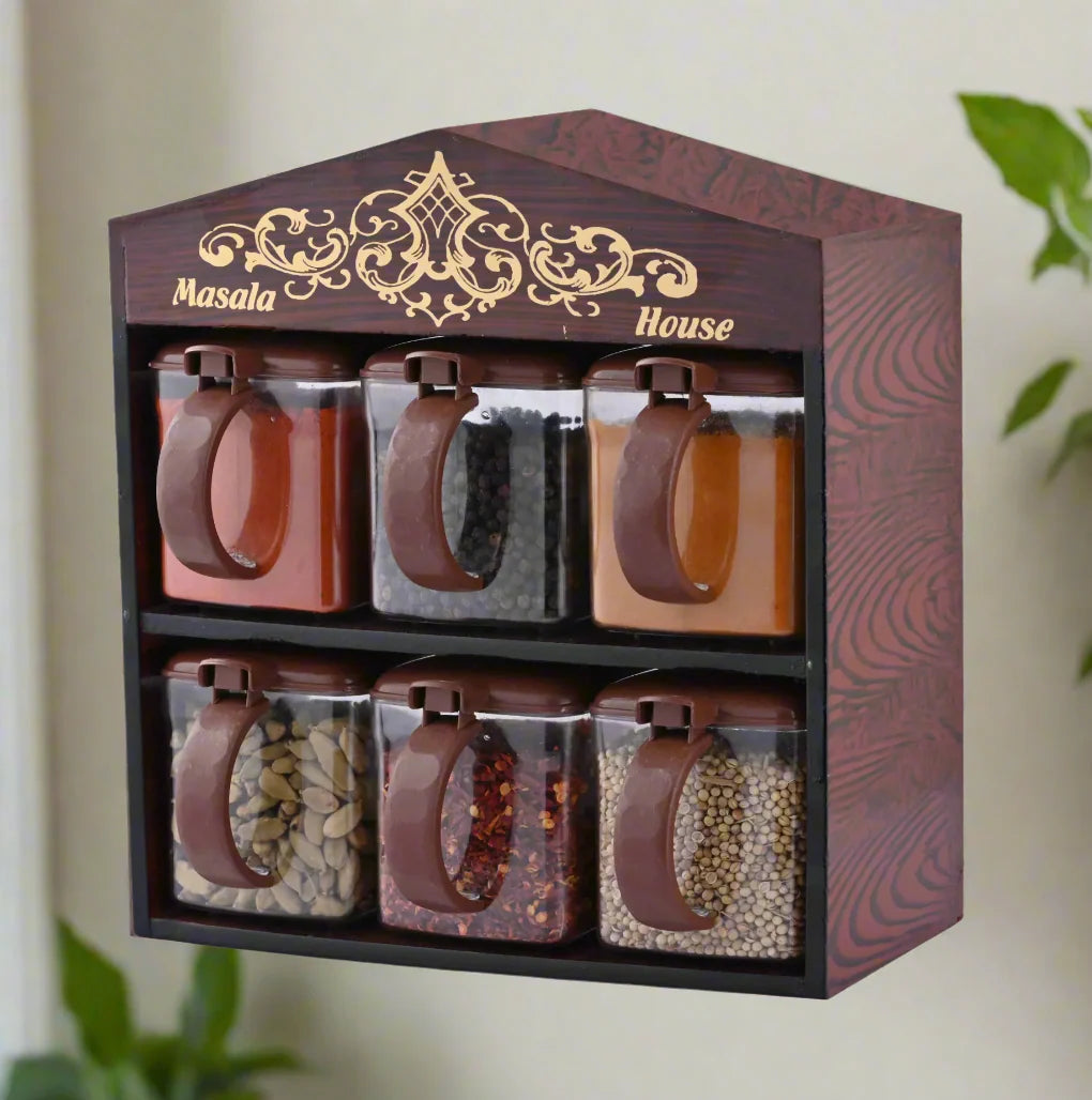 Home Design Wooden Spice rack