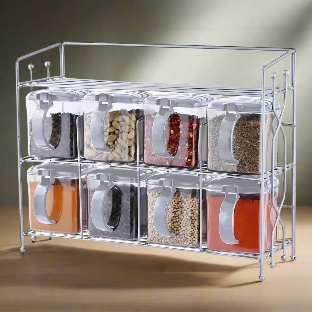 STEEL SPICE RACK