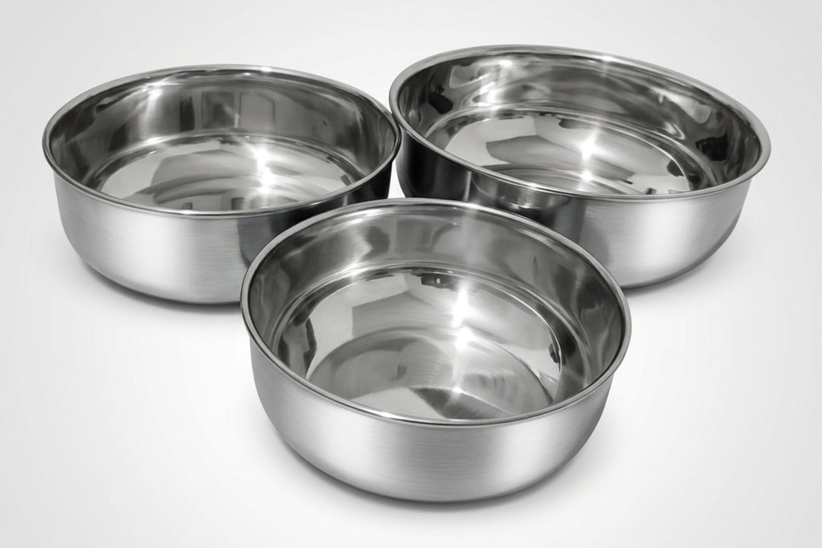 Stainless Steel 3 Pieces Kitchen Set β Durable & Food Safe