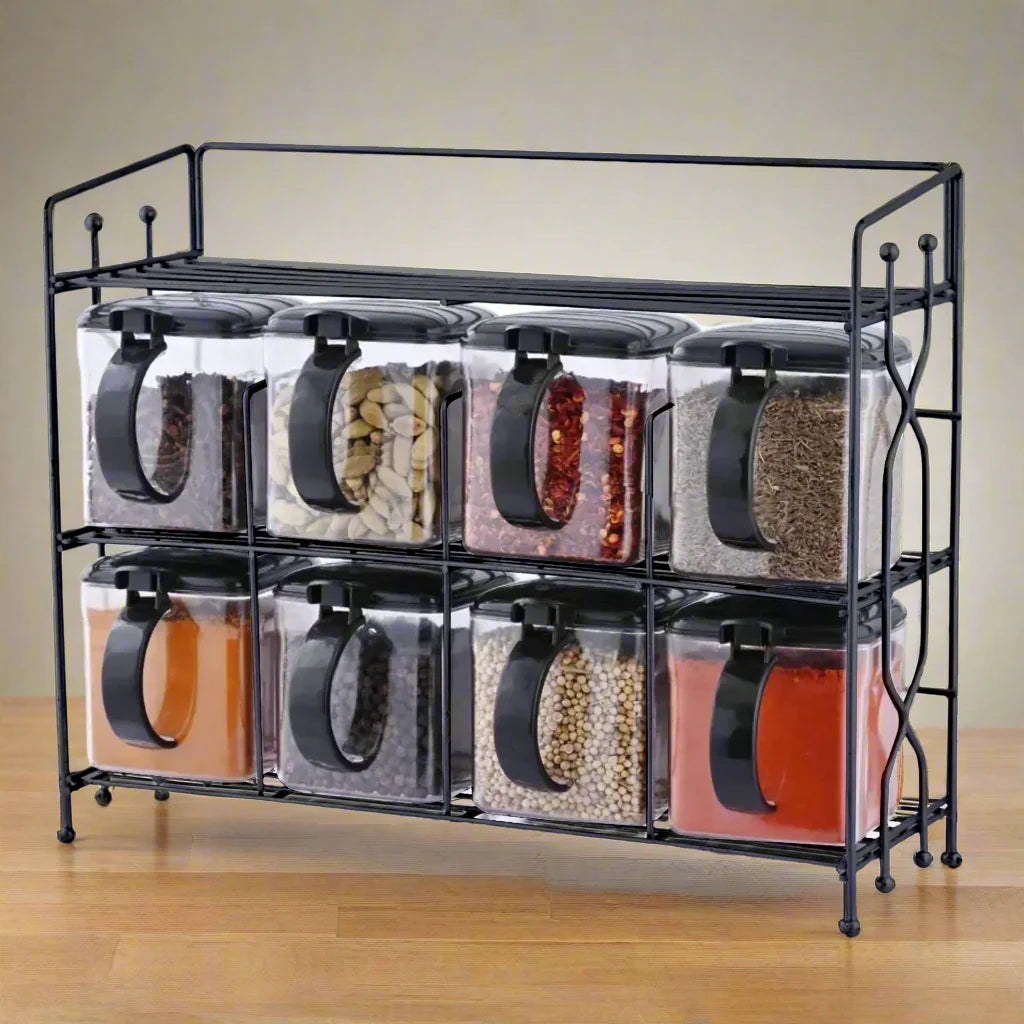 STEEL SPICE RACK