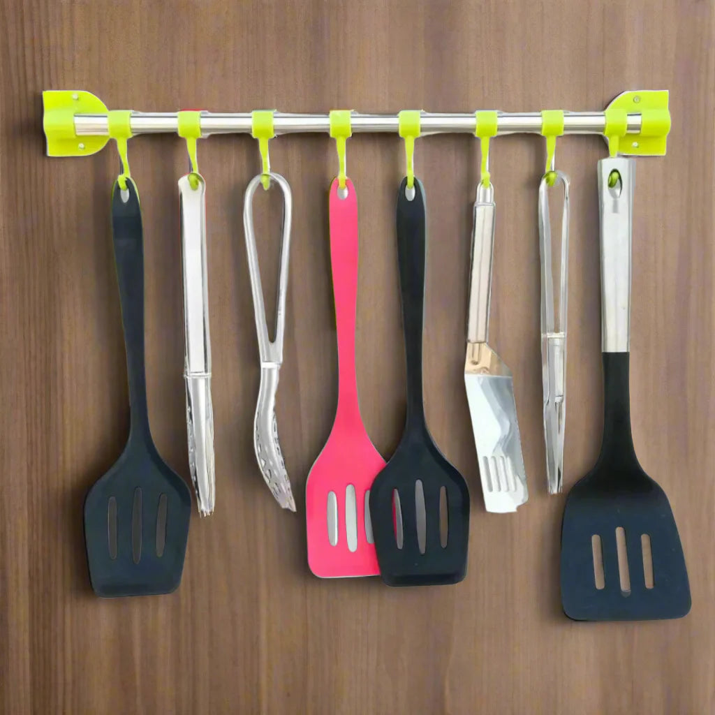 8 Hooks Kitchen Accessories Organizer