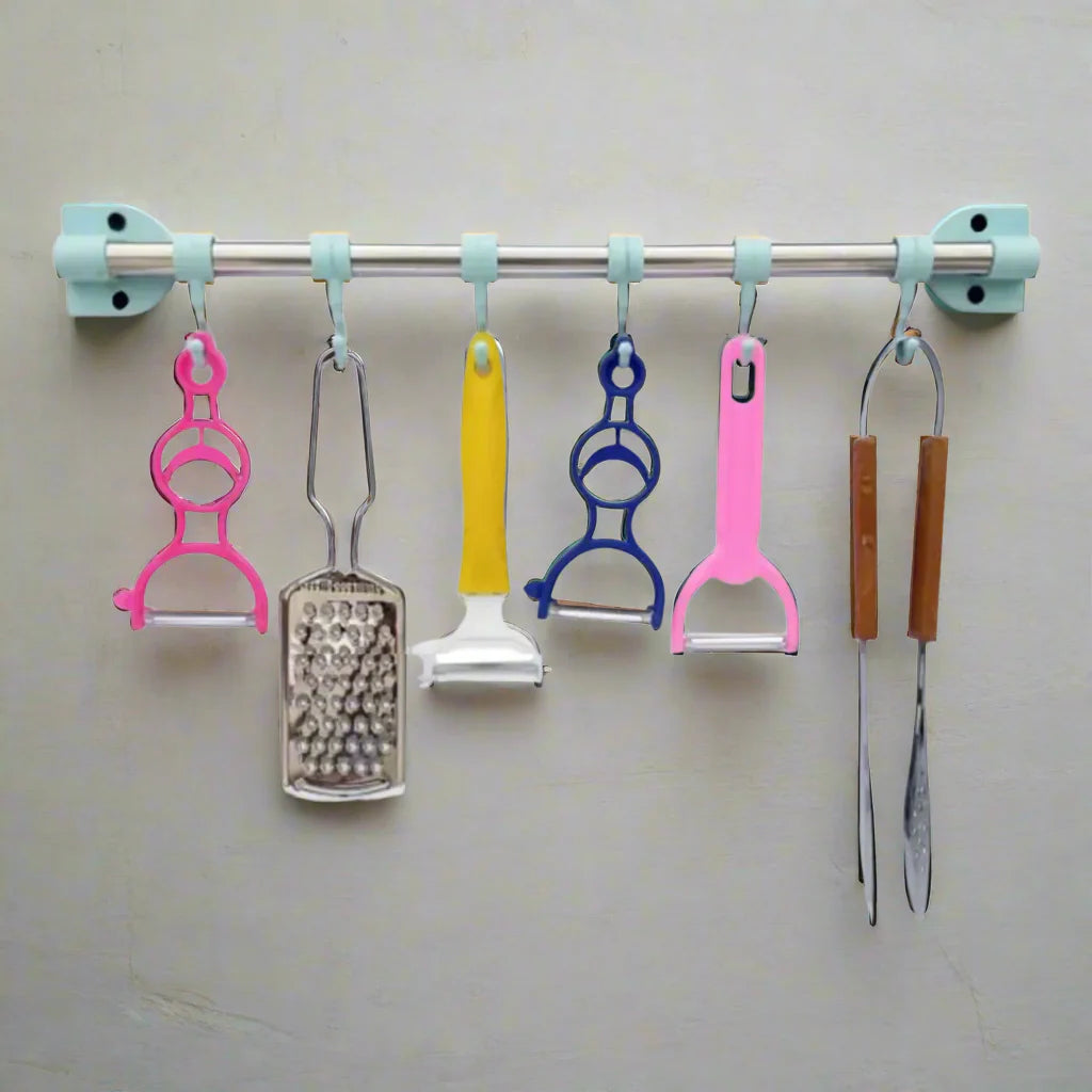 8 Hooks Kitchen Accessories Organizer