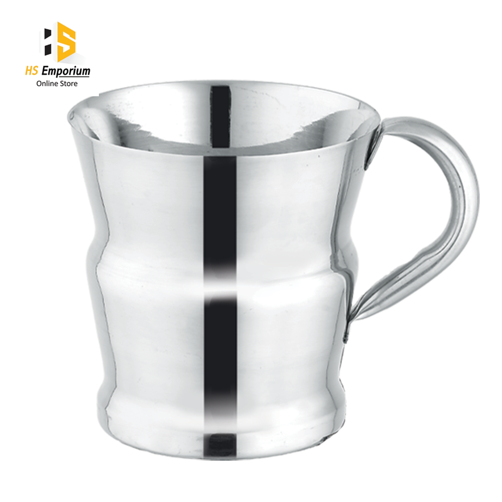 Stainless Steel Mug Pack of 6 Mug Set 250ml (Classic, Round & Curve) HS Emporium