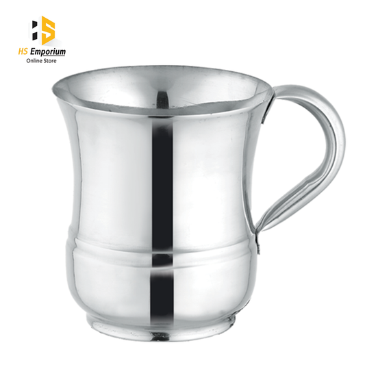 Stainless Steel Mug Pack of 6 Mug Set 250ml (Classic, Round & Curve) HS Emporium