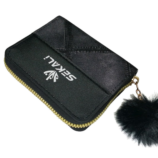 Imported PU Leather Wallet For Girls/Women with Zipper and Card Holder