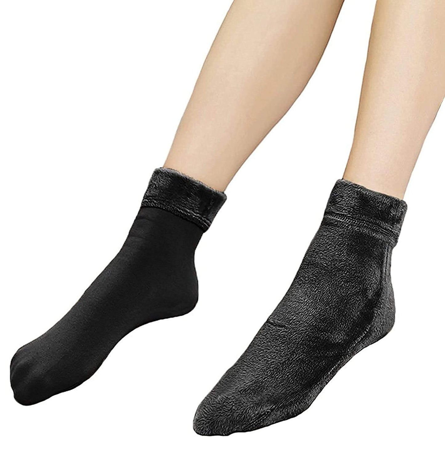 Best Quality Thermal Fleece Socks Autumn Winter Plus Velvet Thick Socks Fleece Lined Warm Socks Fuzzy Soft Women Thick Sock Free-Size Fits All